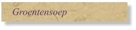 Groentensoep