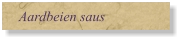 Aardbeien saus