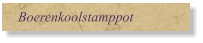 Boerenkoolstamppot
