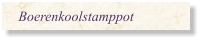 Boerenkoolstamppot