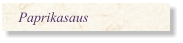 Paprikasaus