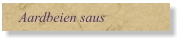 Aardbeien saus